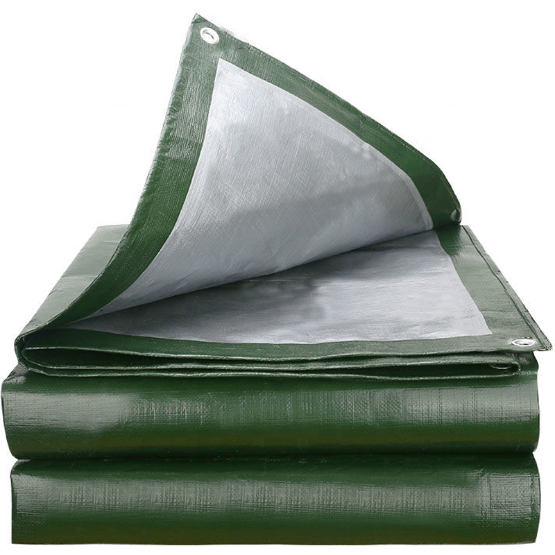 Heavy Duty Organic Silicone Coating Canvas Tarps UV Resistant Durable Canvas Tarpaulin